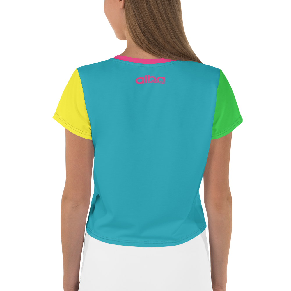 Women's Crop Tee - Neon