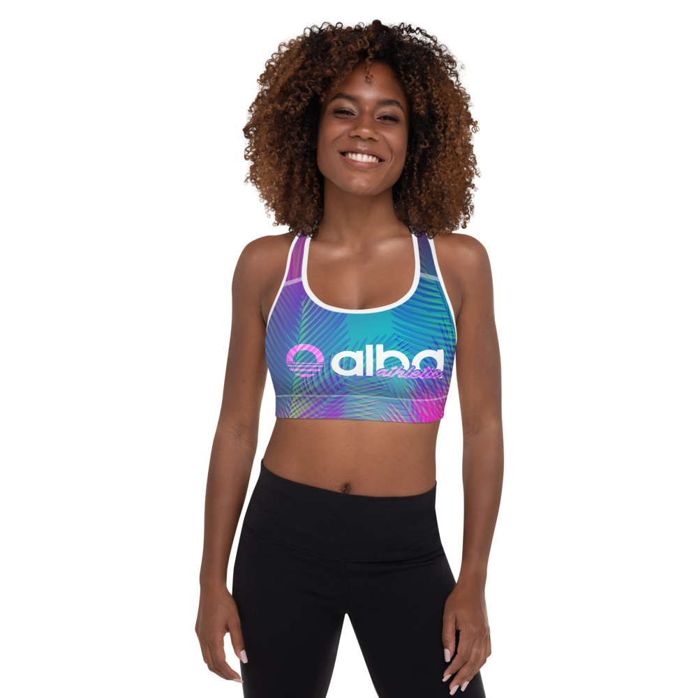 Women's Sports Bra - Palms