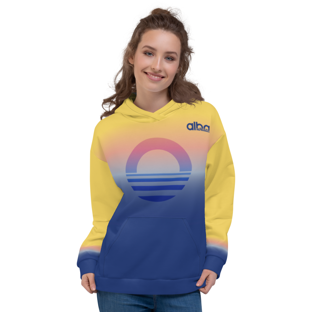 Women's Hooded Sweatshirt - Evening Sun