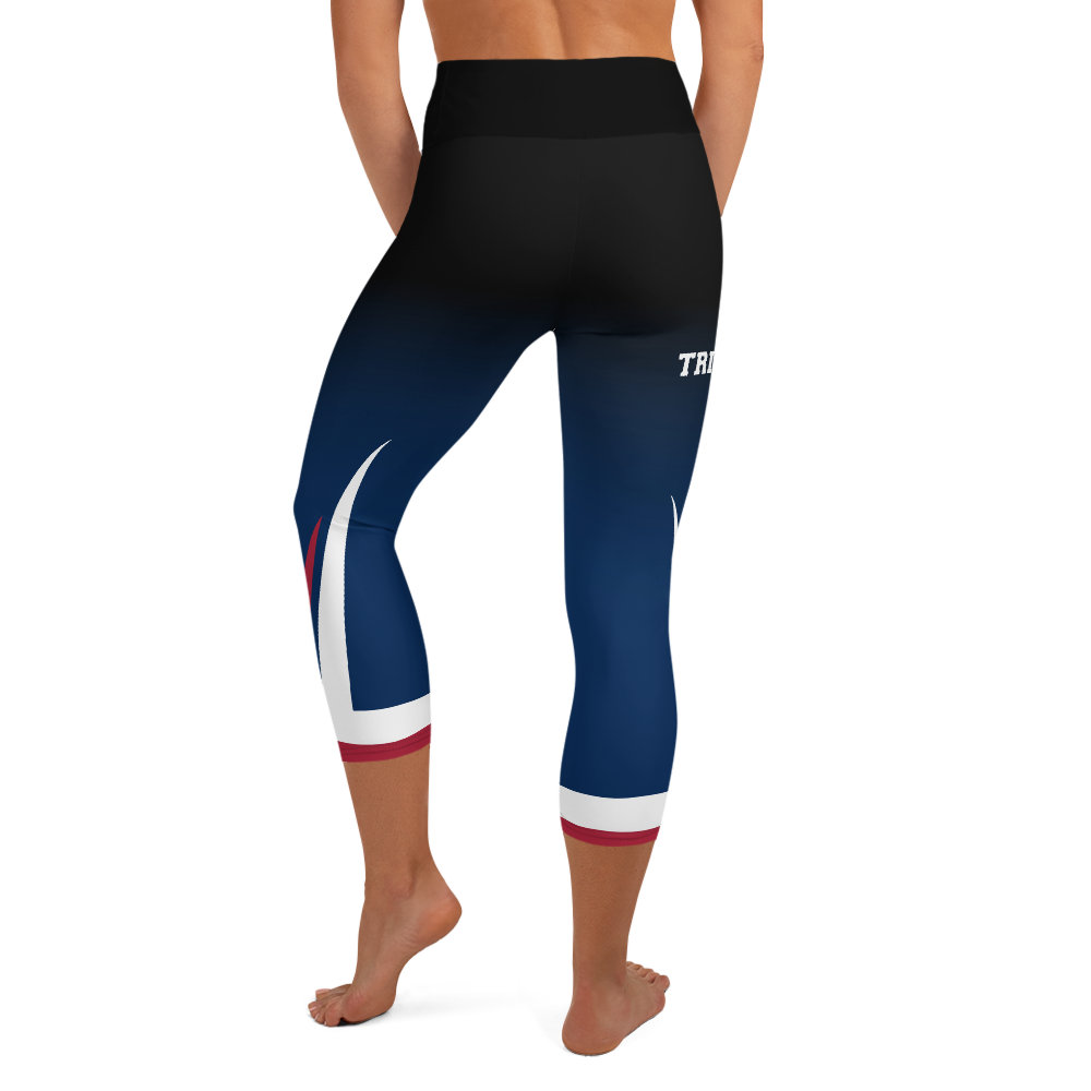 Women's Yoga Capri Tights - University Triathlon