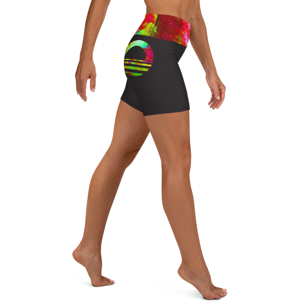 Women's Yoga Shorts - Nebula