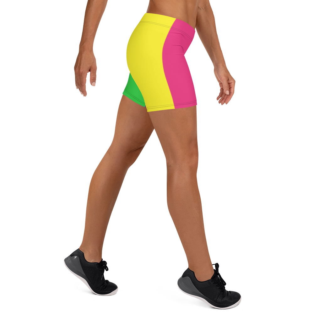Women's Tight Short - Neon