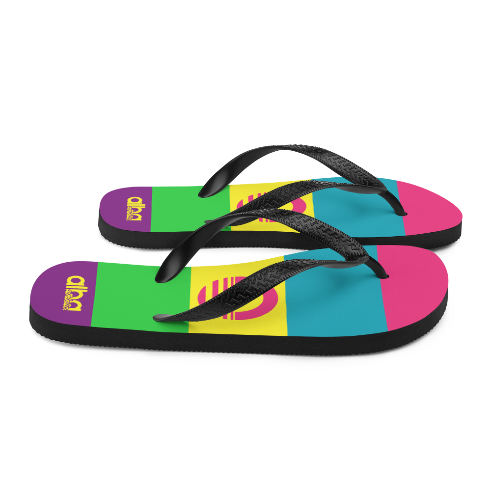 Recovery Sandals - Neon