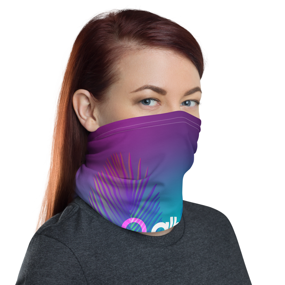 Women's Tube Scarf - Palms