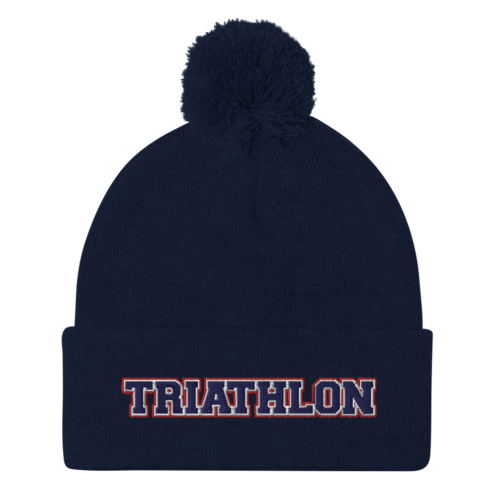 Pom-Pom Beanie - University Triathlon