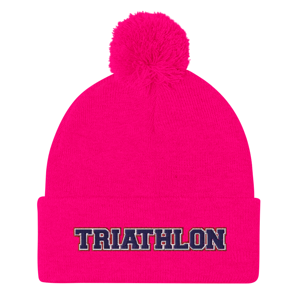Pom-Pom Beanie - University Triathlon