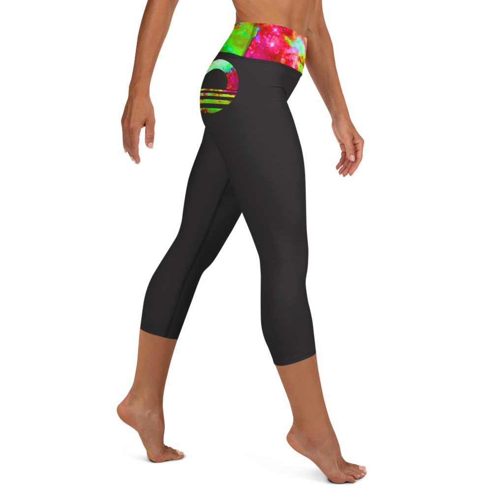 Women's Yoga Capri Tights - Nebula