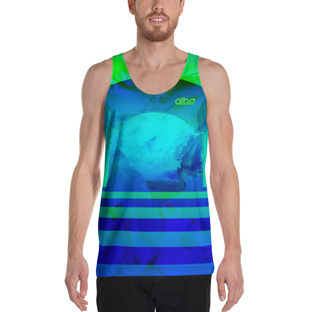 Men's Tank Top - Earth Waves