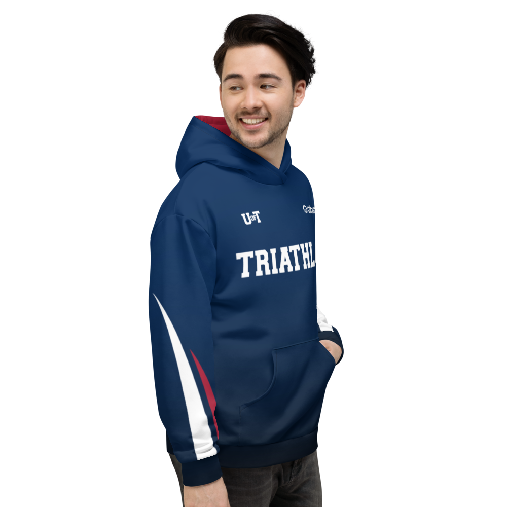 Men's Hooded Sweatshirt - University Triathlon