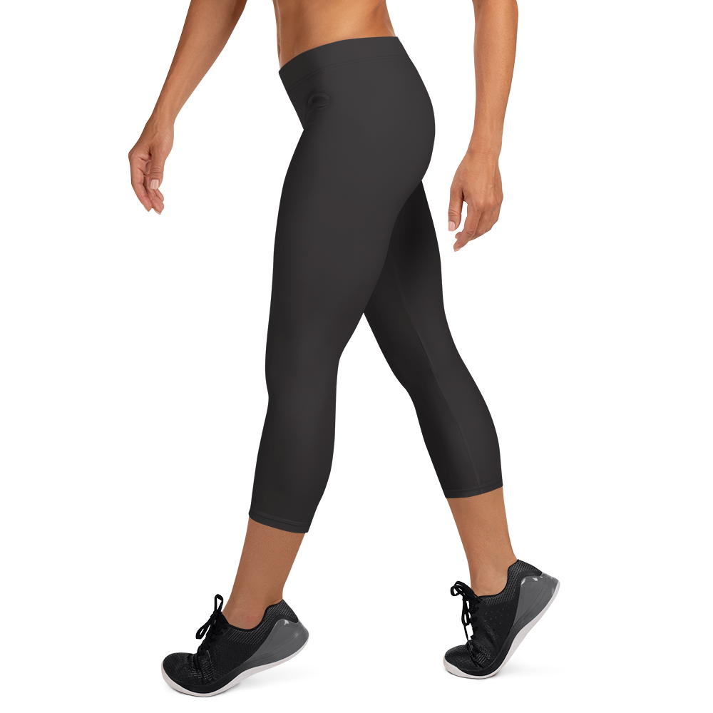 Women's Capri Tights - Black Out
