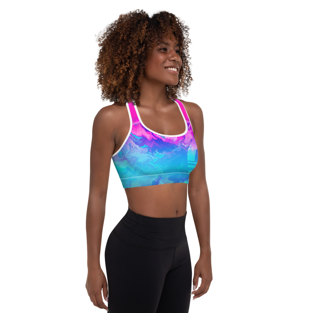 Women's Sports Bra - Mountain Dream