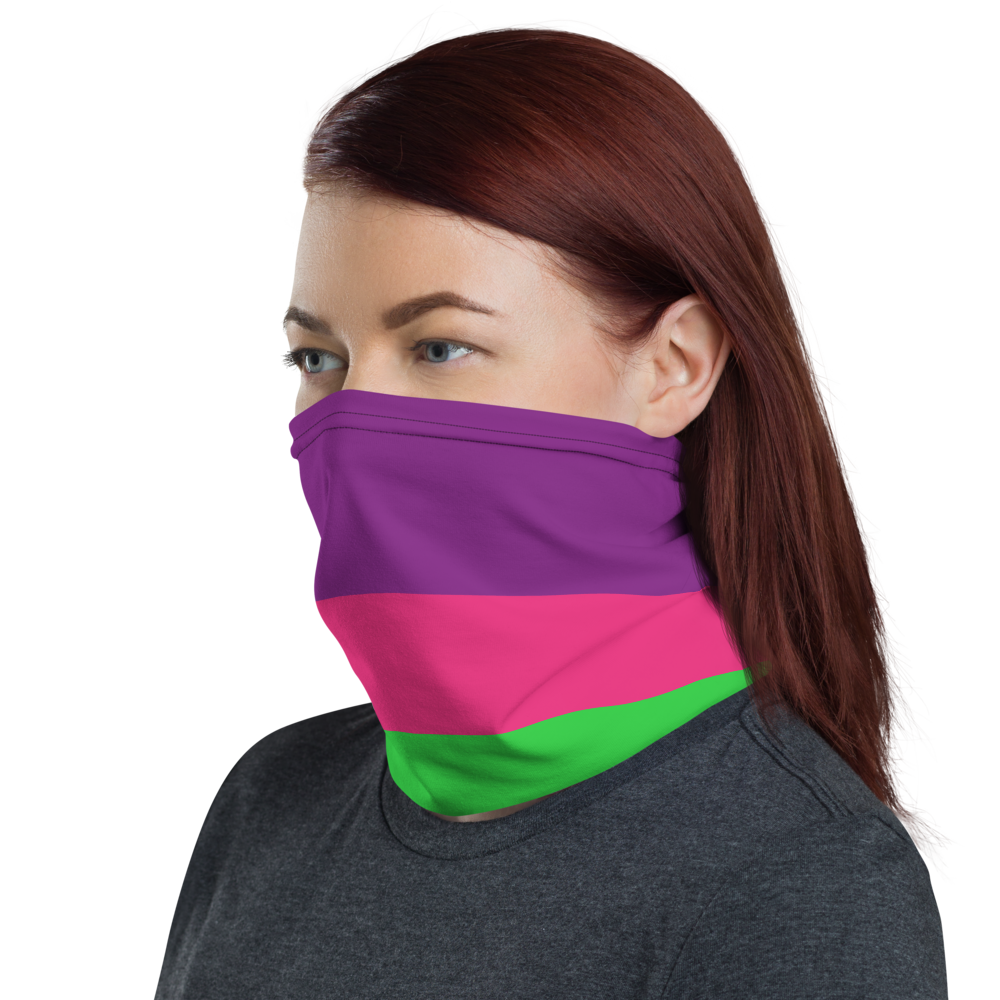 Women's Tube Scarf - Neon