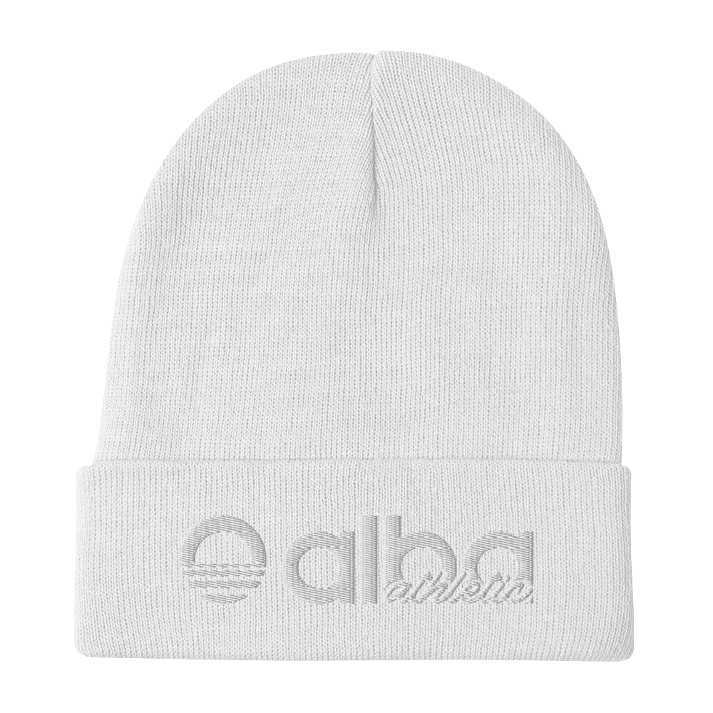 Embroidered Beanie - Tones
