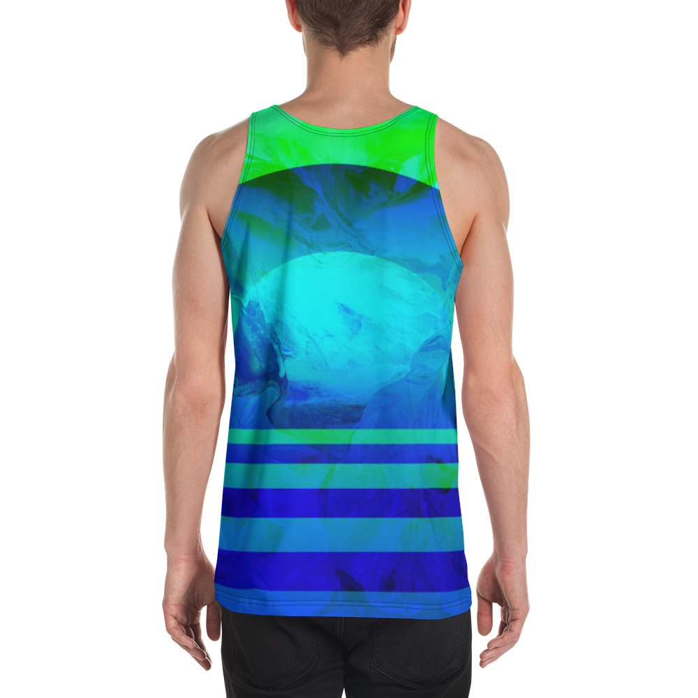 Men's Tank Top - Earth Waves