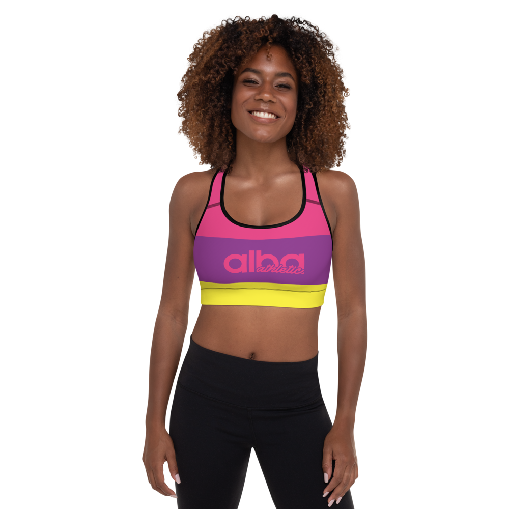 Women's Sports Bra - Neon
