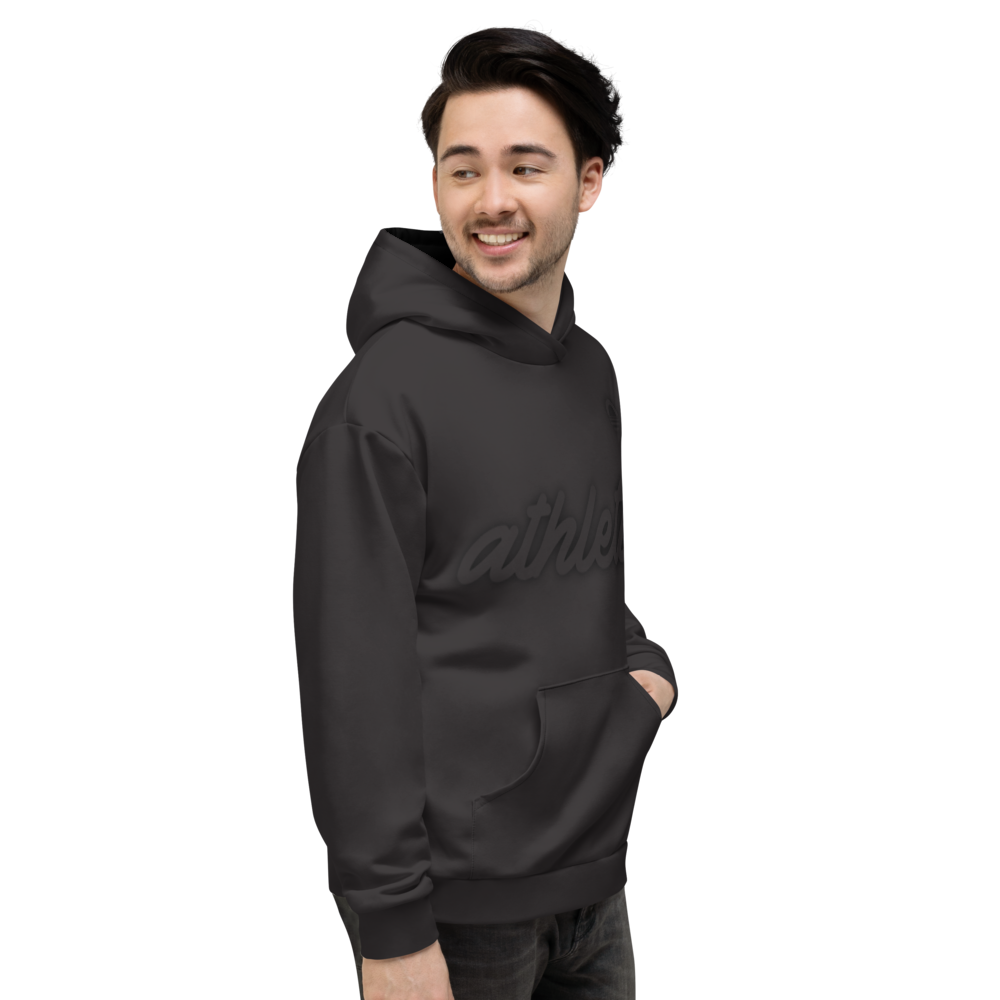 Men's Hooded Sweatshirt - Black Out