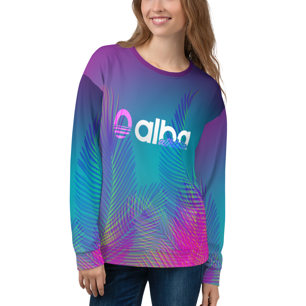 Women's Sweatshirt - Palms