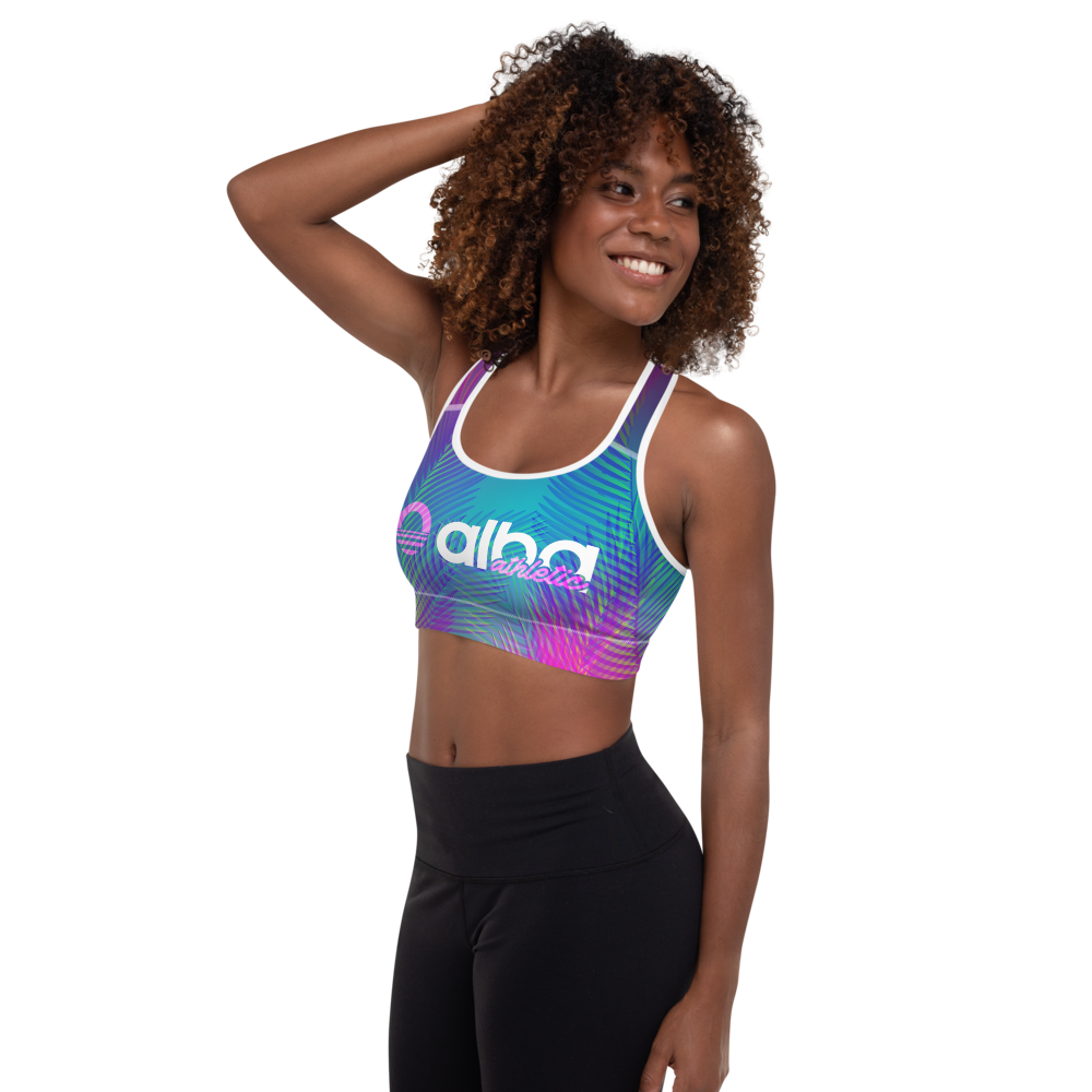 Women's Sports Bra - Palms