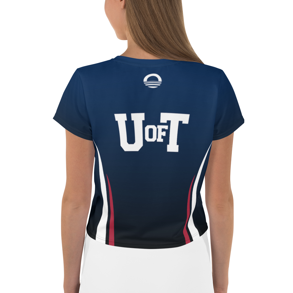 Women's Crop Tee - University Triathlon