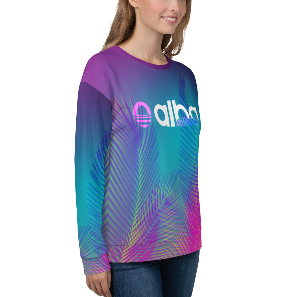 Women's Sweatshirt - Palms