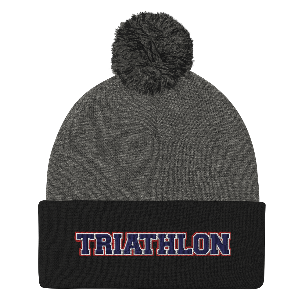 Pom-Pom Beanie - University Triathlon