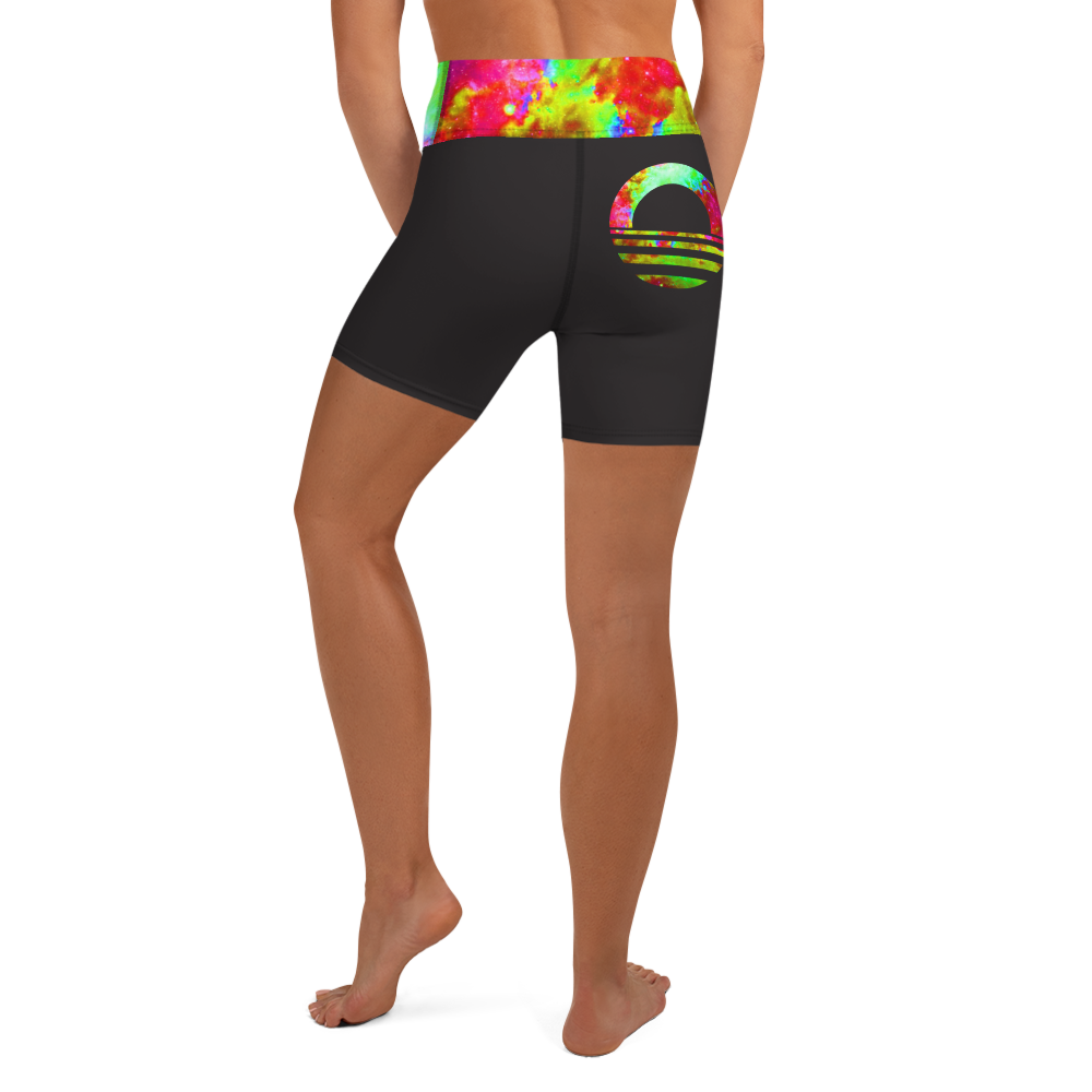 Women's Yoga Shorts - Nebula