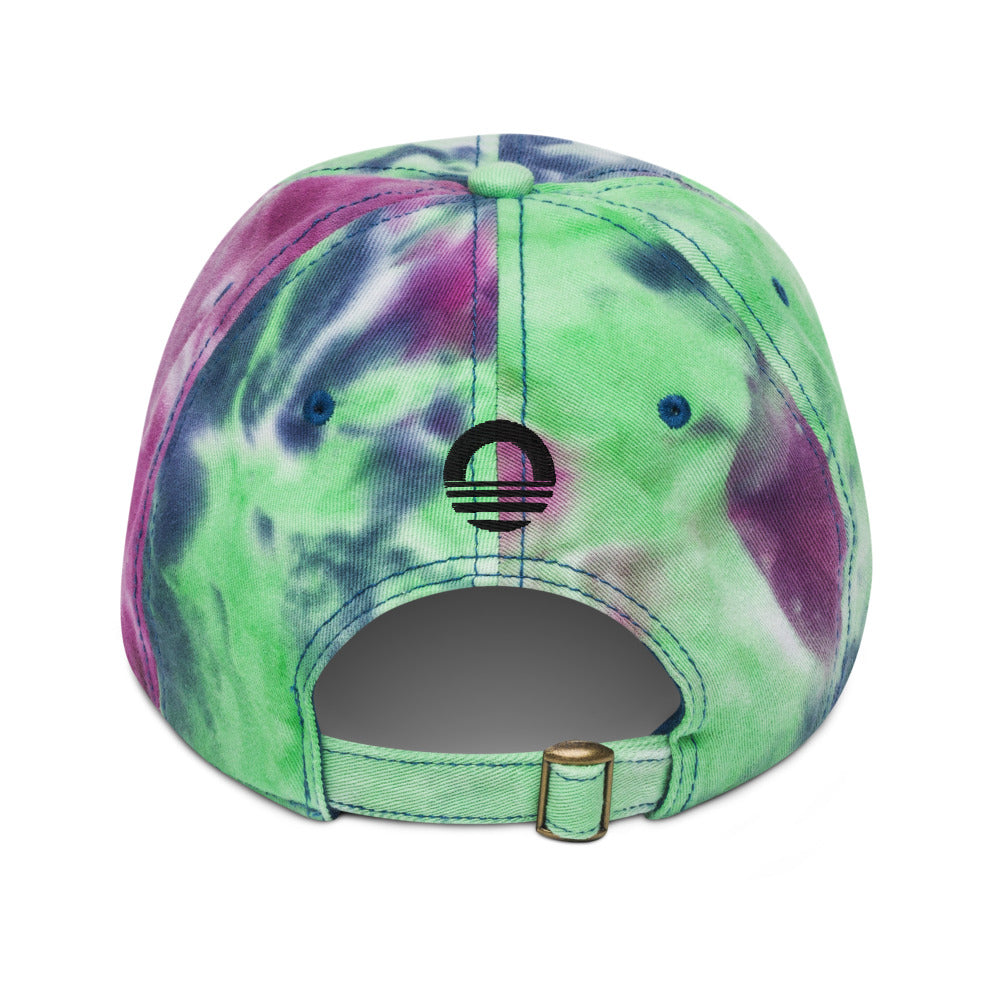 Tie Dye Hat - Black Out