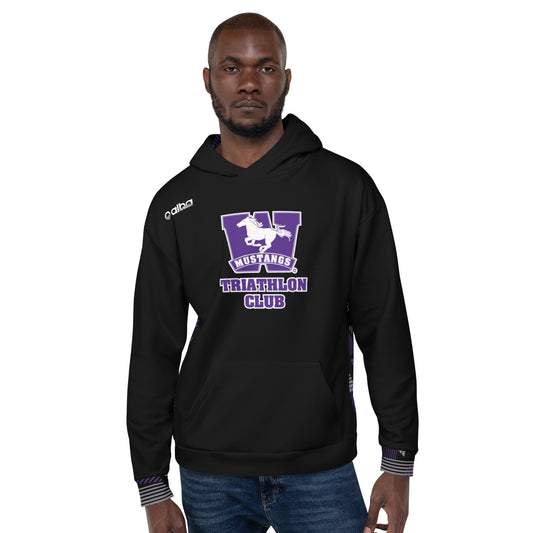 Men's Hooded Sweatshirt - Western Triathlon Club