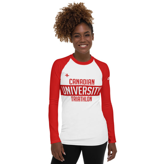 Women's Long Sleeve Shirt - Canadian University Triathlon