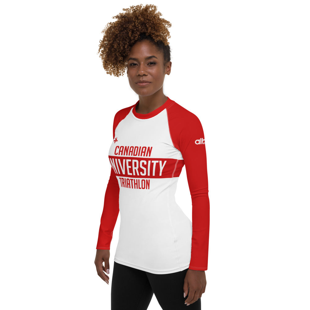 Women's Long Sleeve Shirt - Canadian University Triathlon
