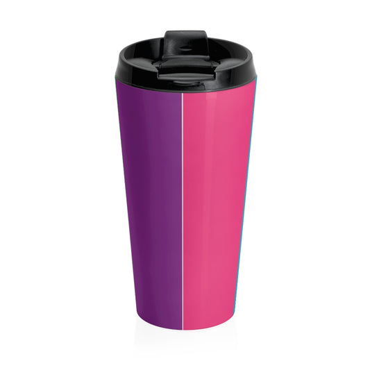 Stainless Travel Mug - Neon