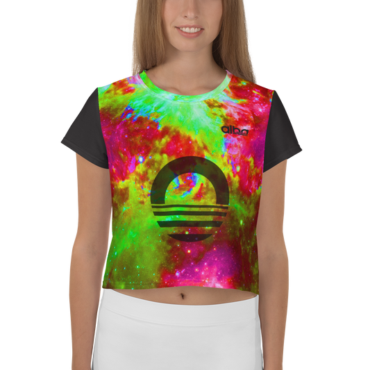 Women's Crop Tee - Nebula