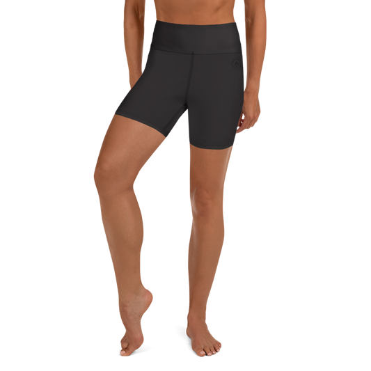 Women's Yoga Shorts - Black Out