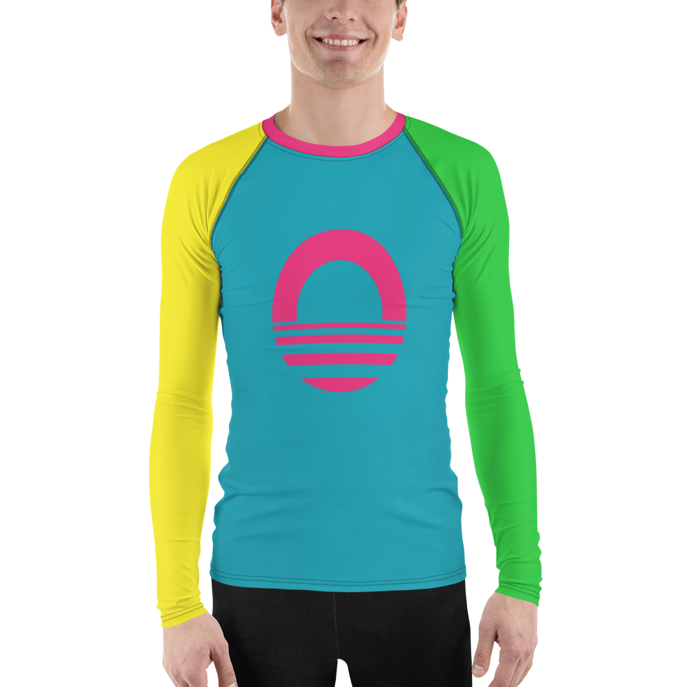 Men's Long Sleeve Shirt - Neon