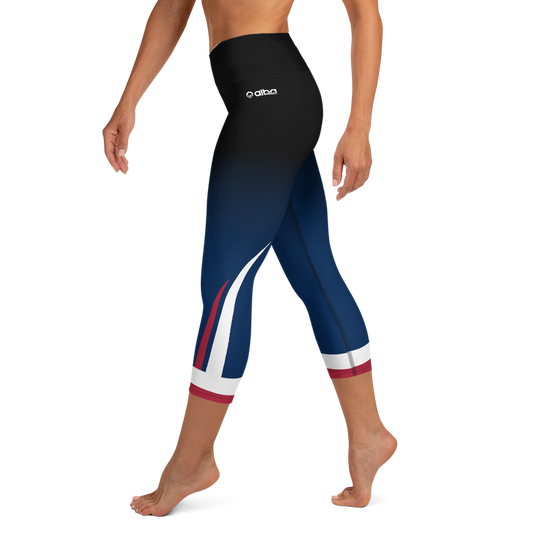 Women's Yoga Capri Tights - University Triathlon