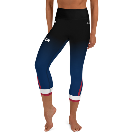 Women's Yoga Capri Tights - University Triathlon