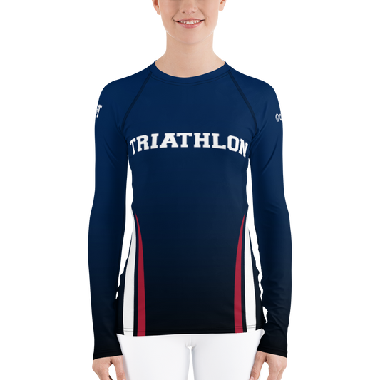 Women's Long Sleeve Shirt - University Triathlon