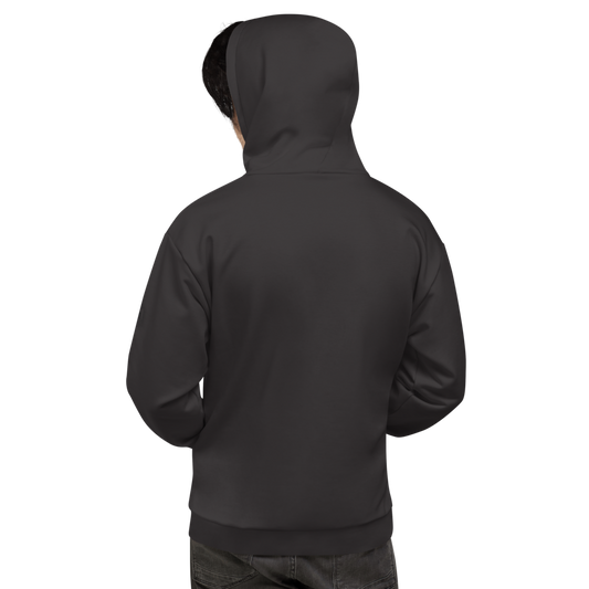 Men's Hooded Sweatshirt - Black Out