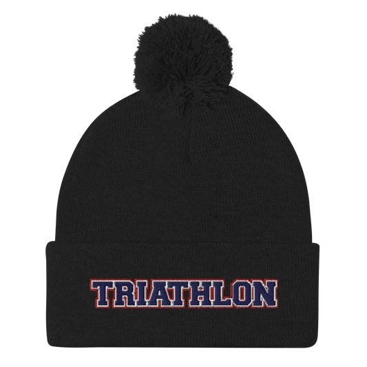 Pom-Pom Beanie - University Triathlon
