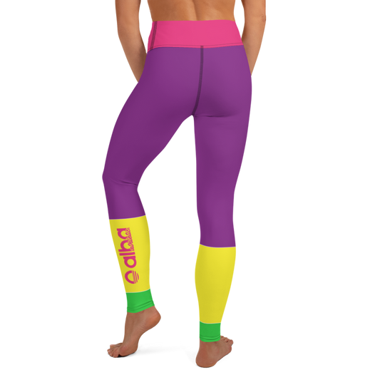 Women's Yoga Tights - Neon