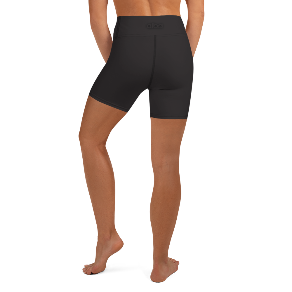 Women's Yoga Shorts - Black Out
