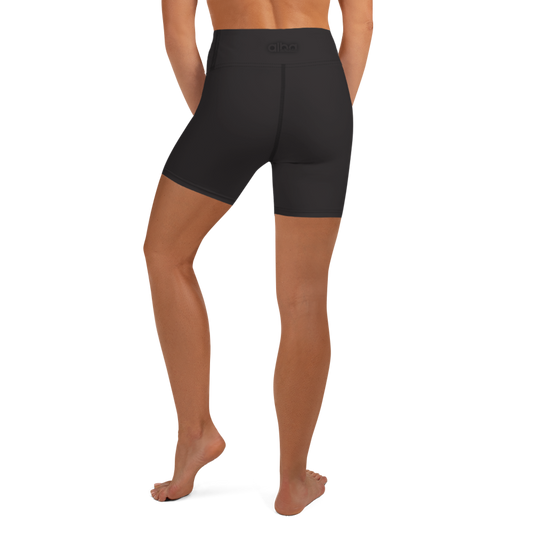 Women's Yoga Shorts - Black Out