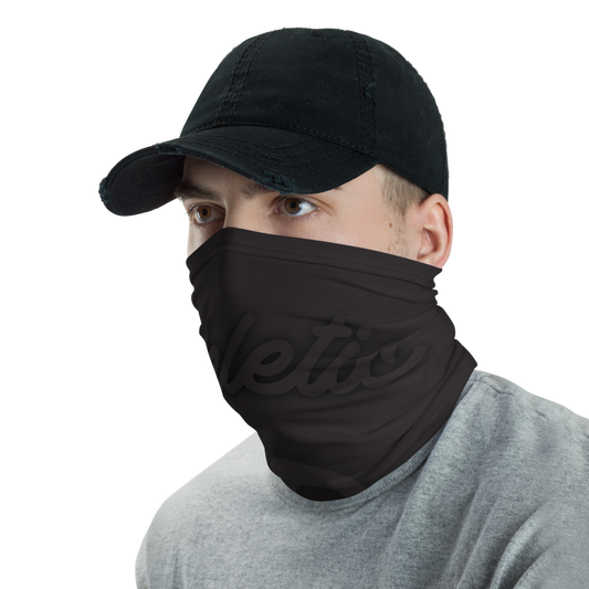 Men's Tube Scarf - Black Out