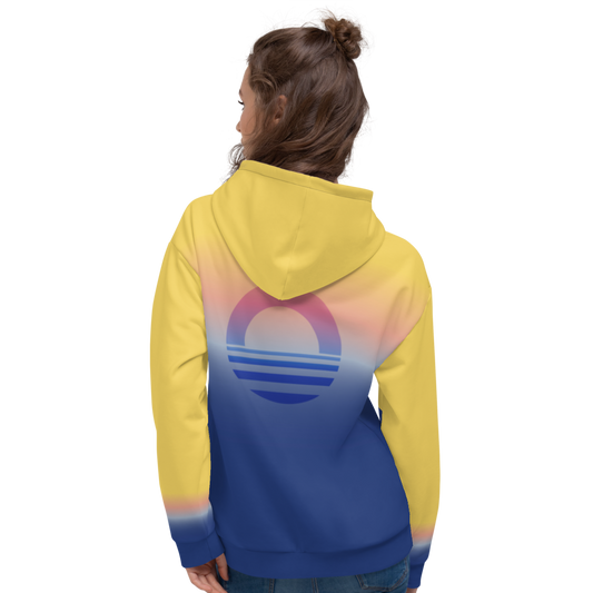 Women's Hooded Sweatshirt - Evening Sun