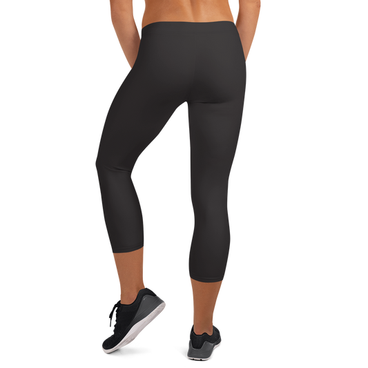 Women's Capri Tights - Black Out