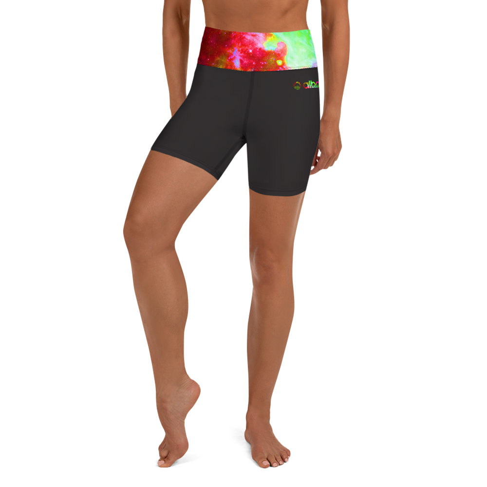 Women's Yoga Shorts - Nebula