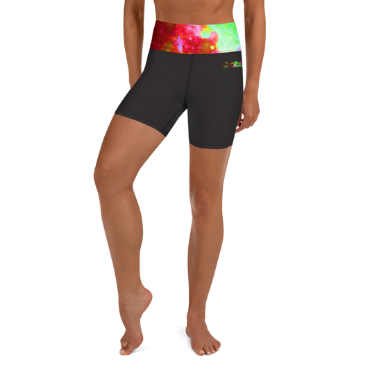Women's Yoga Shorts - Nebula