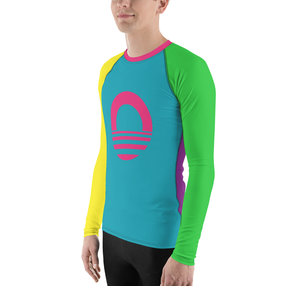 Men's Long Sleeve Shirt - Neon