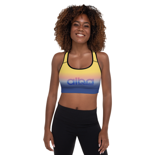 Women's Sports Bra - Evening Sun