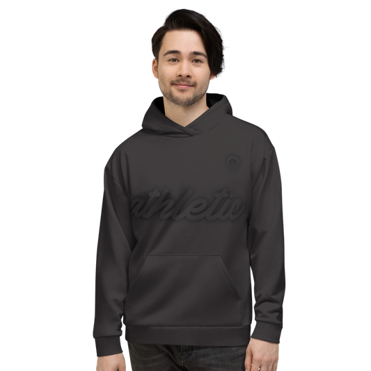 Men's Hooded Sweatshirt - Black Out